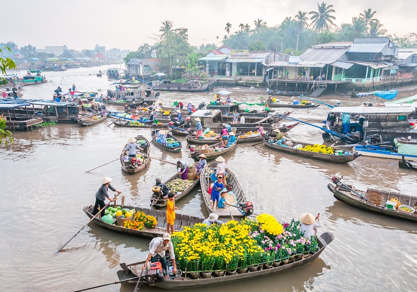 🌊 Cai Rang Floating Market